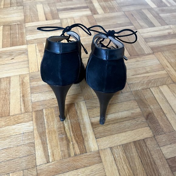 Nicholas Kirkwood leather/suede lace up heels Size 40 (US 9) - Picture 3 of 3